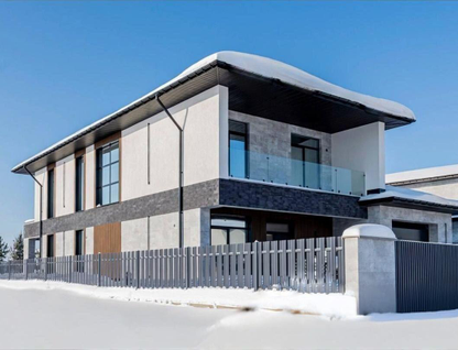 Двухэтажный коттедж, 307 м²