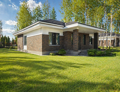 Одноэтажный дом, 90 м²