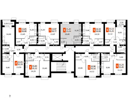 Студия, 29&nbsp;м²