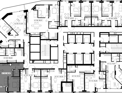 1-к. квартира, 49&nbsp;м²