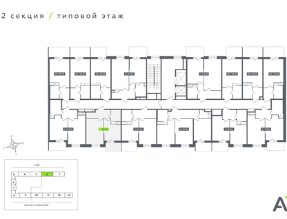 1-к. квартира, 33&nbsp;м²