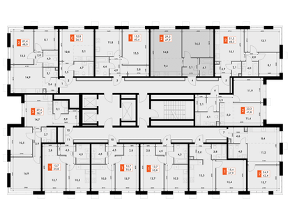 2-к. квартира, 47&nbsp;м²
