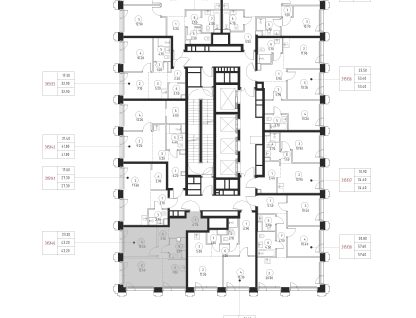 1-к. квартира, 43&nbsp;м²