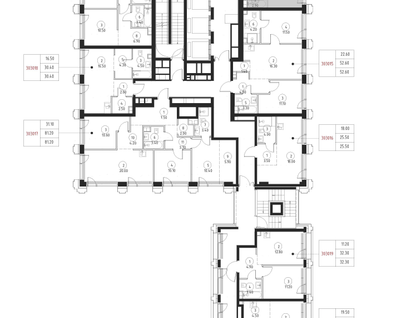 2-к. квартира, 53&nbsp;м²