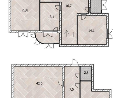 4-к. квартира, 154,1&nbsp;м²