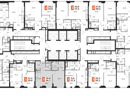 2-к. квартира, 49&nbsp;м²