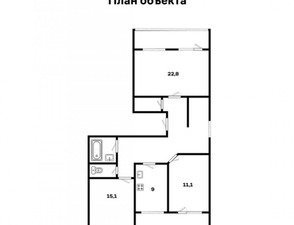 3-к. квартира, 82,4&nbsp;м²