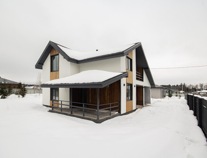 Двухэтажный дом, 160 м²