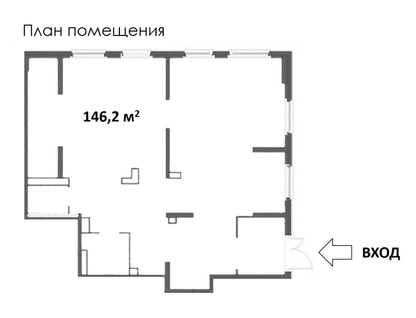 Торговые помещения, 146,2&nbsp;м²