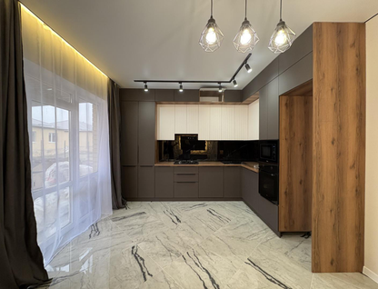 Одноэтажный коттедж, 106 м²