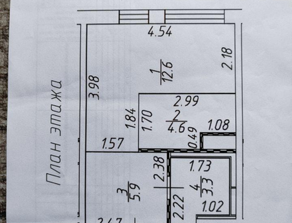 Студия, 26,4&nbsp;м²