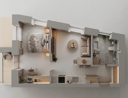 2-к. квартира, 38,8&nbsp;м²