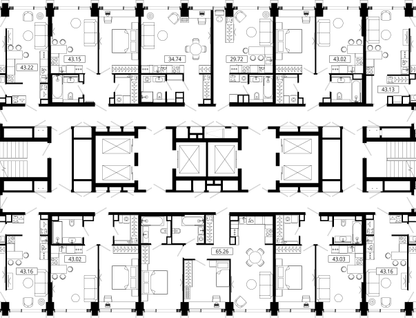 2-к. квартира, 66&nbsp;м²