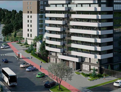 1-к. квартира, 53&nbsp;м²
