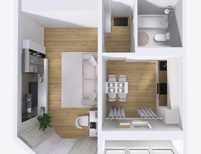 1-к. квартира, 41,7&nbsp;м²