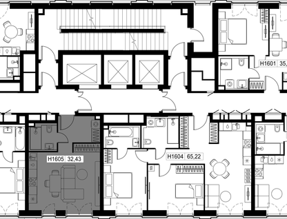 Студия, 32&nbsp;м²