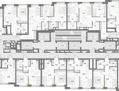 1-к. квартира, 44&nbsp;м²