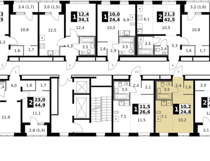 Студия, 26&nbsp;м²