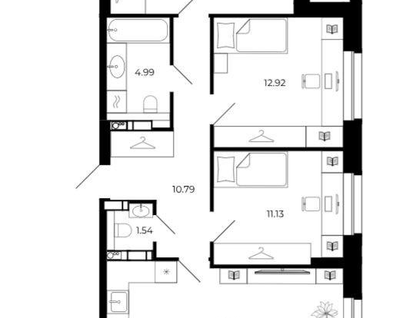 3-к. квартира, 80,3&nbsp;м²