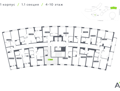 Студия, 31&nbsp;м²