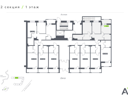 2-к. квартира, 58 м²