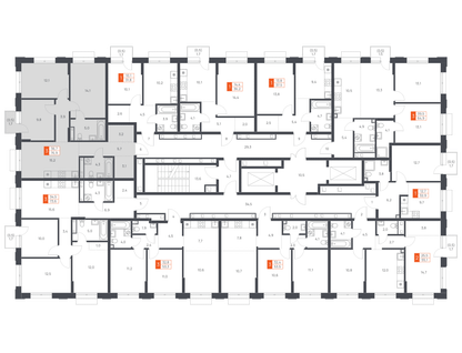 3-к. квартира, 76 м²