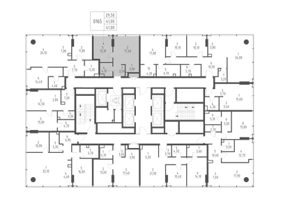 1-к. квартира, 41&nbsp;м²
