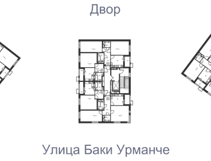 2-к. квартира, 55&nbsp;м²