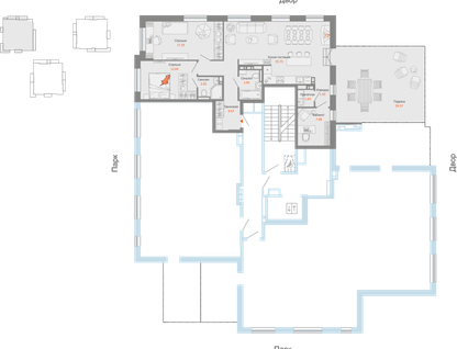 3-к. квартира, 102&nbsp;м²