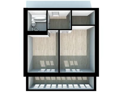 1-к. квартира, 40,1 м²