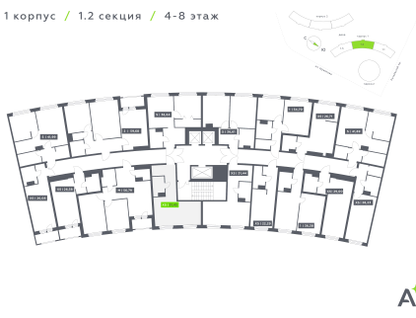 Студия, 31&nbsp;м²