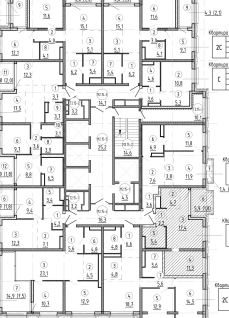 2-к. квартира, 46,9 м²