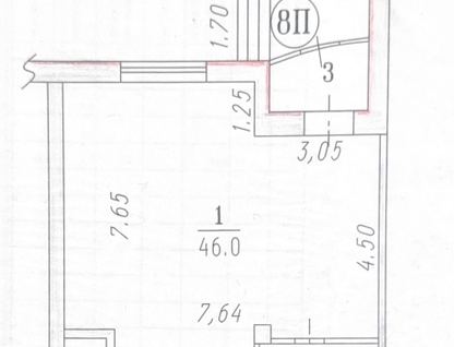Помещение свободного назначения, 54,6&nbsp;м²