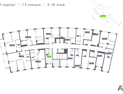 1-к. квартира, 28&nbsp;м²