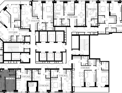 1-к. квартира, 36&nbsp;м²