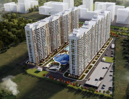1-к. квартира, 36,3&nbsp;м²