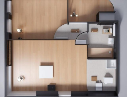2-к. квартира, 40,8 м²