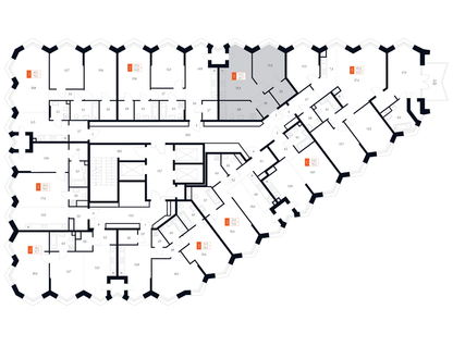 1-к. квартира, 40 м²