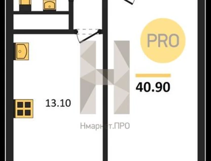 2-к. квартира, 48,8&nbsp;м²