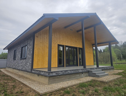 Одноэтажный дом, 130 м²