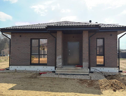 Одноэтажный коттедж, 150 м²