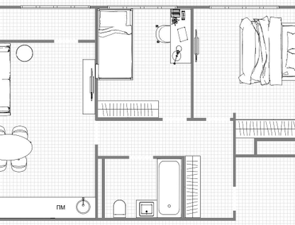 2-к. квартира, 52,3&nbsp;м²