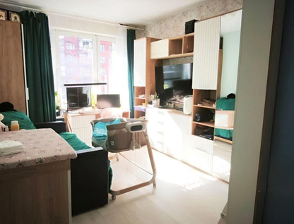 1-к. квартира, 34,5 м²