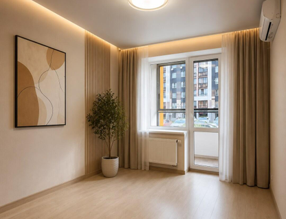 1-к. квартира, 35,8 м²