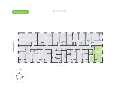 2-к. квартира, 49 м²