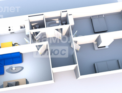 3-к. квартира, 78,4&nbsp;м²