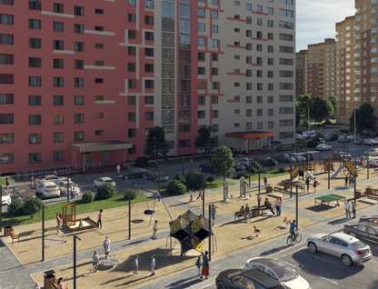Студия, 34,3&nbsp;м²