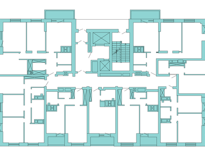 1-к. квартира, 27&nbsp;м²