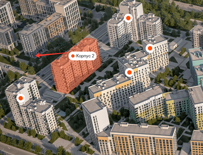 1-к. квартира, 37,6 м²