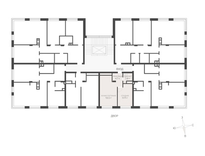 2-к. квартира, 38&nbsp;м²